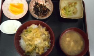 デイサービスのお昼ご飯