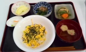 デイサービスのお昼ご飯