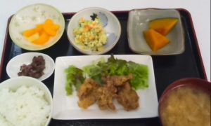 デイサービスのお昼ご飯