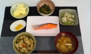 デイサービスのお昼ご飯