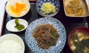 デイサービスのお昼ご飯