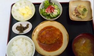 デイサービスのお昼ご飯