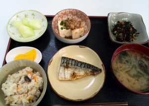 デイサービスのお昼ご飯