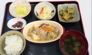 デイサービスのお昼ご飯