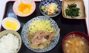デイサービスのお昼ご飯