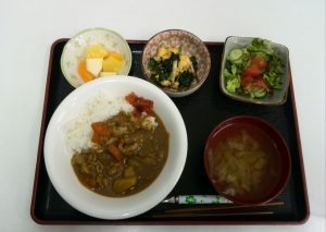 デイサービスのお昼ご飯