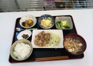 デイサービスのお昼ご飯