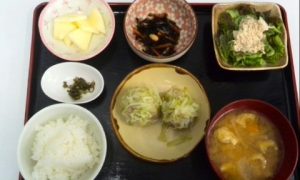 デイサービスのお昼ご飯