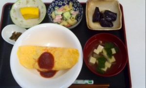 デイサービスのお昼ご飯