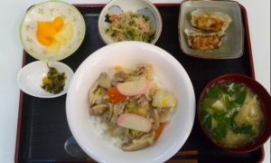 デイサービスのお昼ご飯