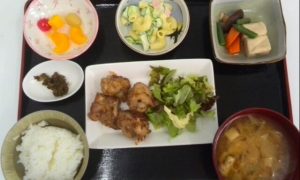デイサービスのお昼ご飯