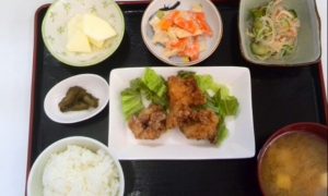 デイサービスのお昼ご飯