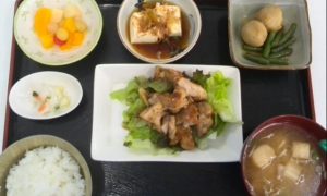 デイサービスのお昼ご飯