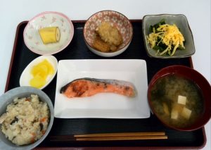 デイサービスのお昼ご飯