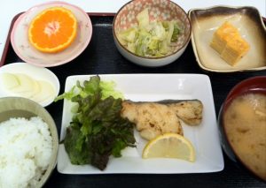 デイサービスのお昼ご飯