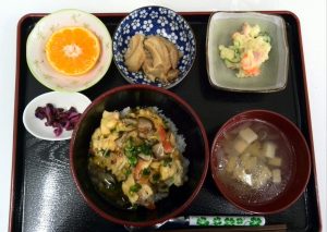 デイサービスのお昼ご飯