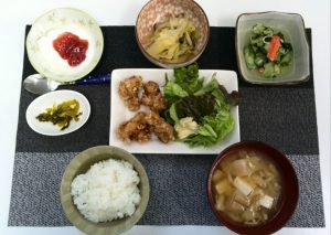 デイサービスのお昼ご飯