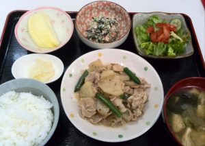 デイサービスのお昼ご飯