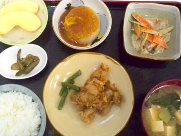 デイサービスのお昼ご飯