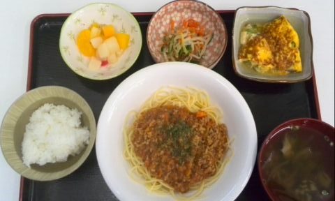 デイサービスのお昼ご飯