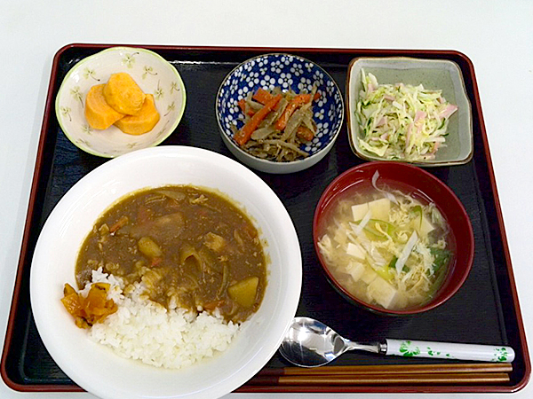 デイサービスのお昼ご飯