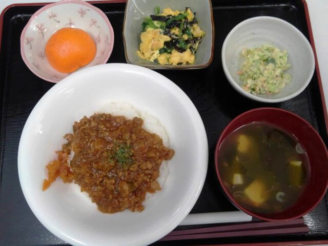 デイサービスのお昼ごはん