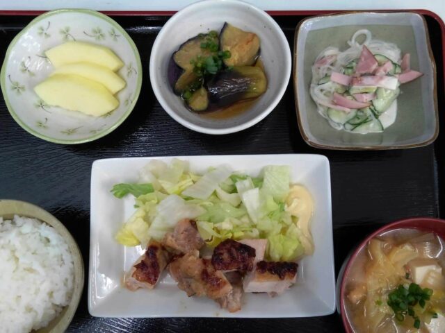 デイサービスのお昼ごはん