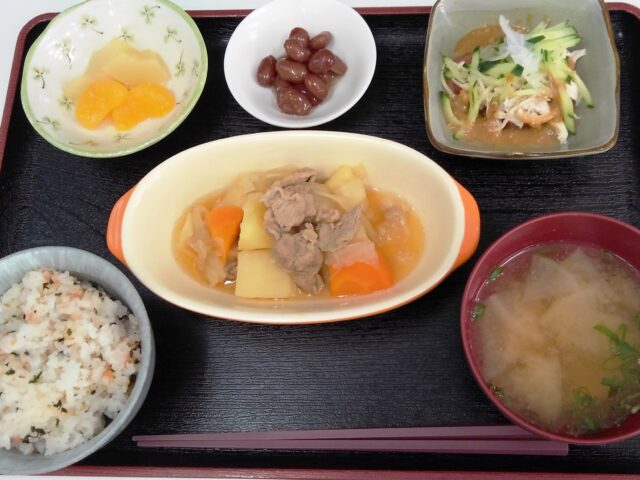 デイサービスのお昼ごはん