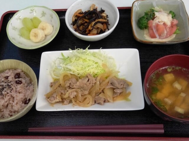 デイサービスのお昼ごはん