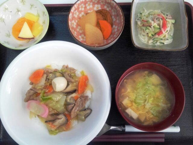 デイサービスのお昼ごはん