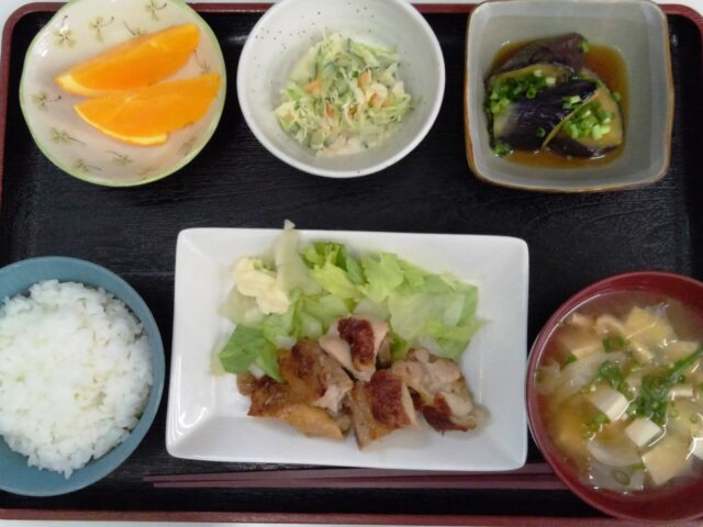 デイサービスのお昼ごはん