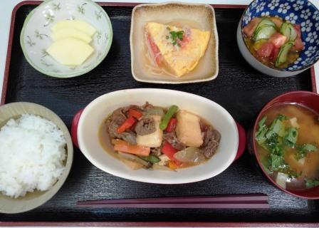 デイサービスのお昼ごはん