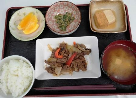 デイサービスのお昼ごはん