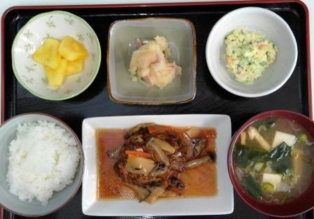 デイサービスのお昼ごはん