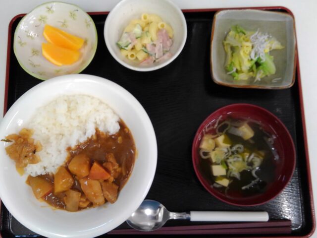 デイサービスのお昼ごはん