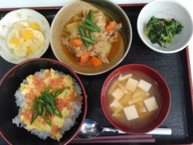 デイサービスのお昼ごはん