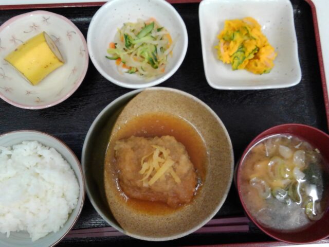 デイサービスのお昼ごはん