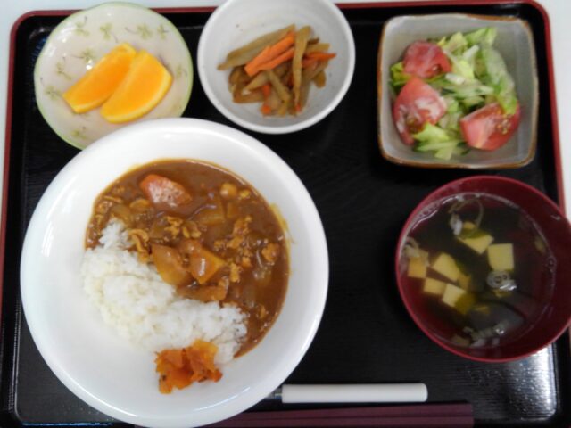 デイサービスのお昼ごはん