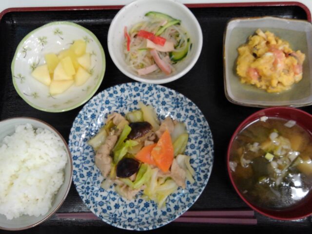 デイサービスのお昼ごはん