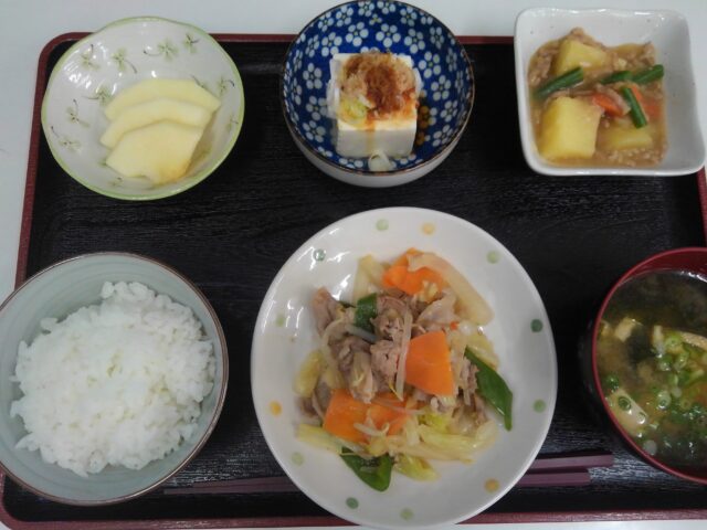 デイサービスのお昼ごはん