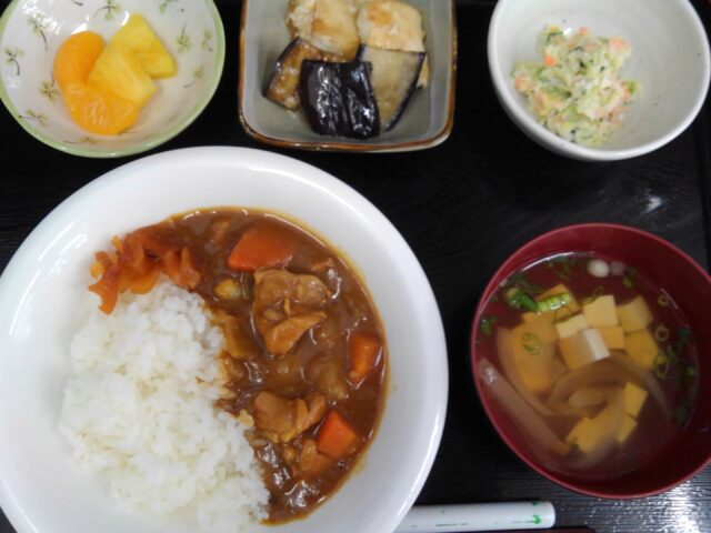 デイサービスのお昼ごはん