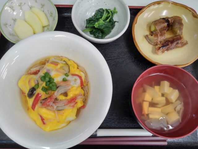 デイサービスのお昼ごはん