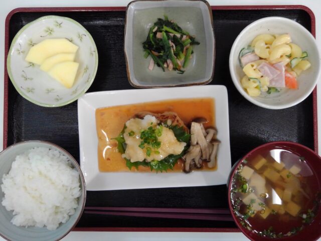 デイサービスのお昼ごはん