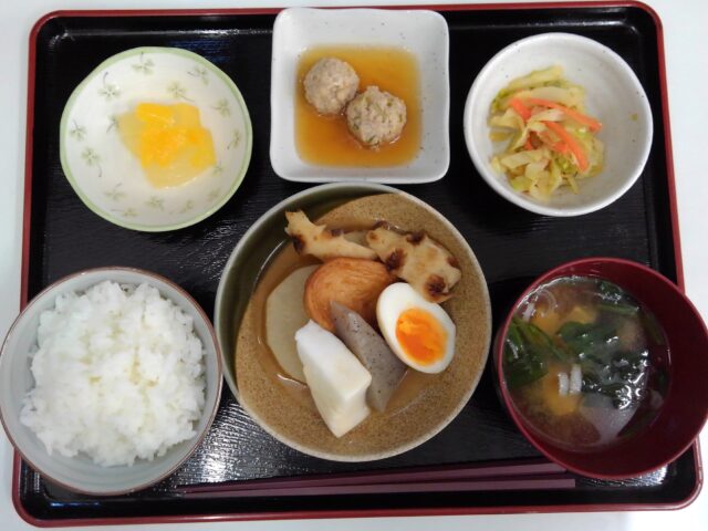 デイサービスのお昼ごはん