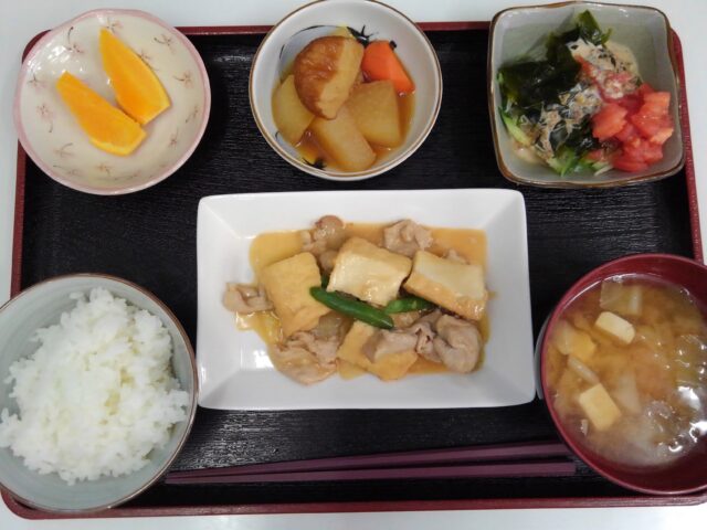 デイサービスのお昼ごはん