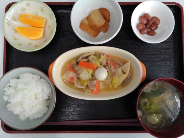 デイサービスのお昼ごはん