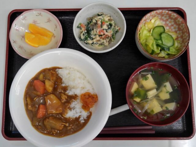 デイサービスのお昼ごはん