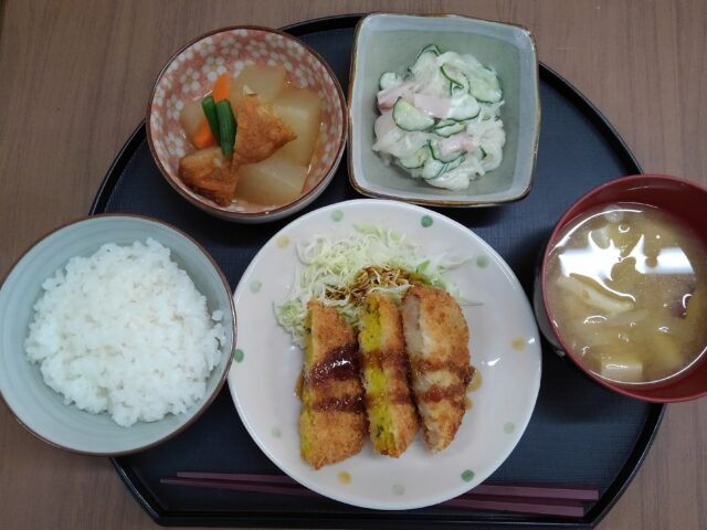 ディサービスのお昼ごはん